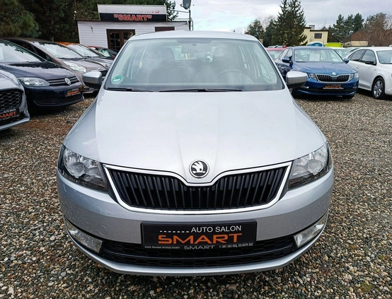 Skoda RAPID cena 35900 przebieg: 58000, rok produkcji 2015 z Ełk małe 352